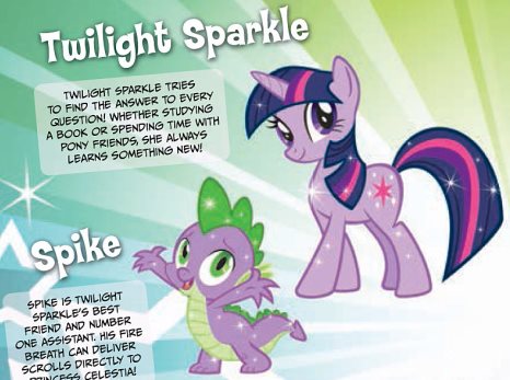Twilight Sparkle and Spike are introduced