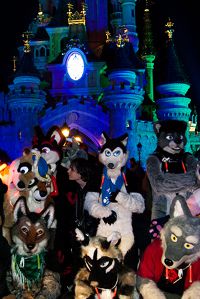 Disneyland Paris Halloween 2011 fursuiter trip