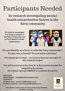 New Zealand Furry research poster