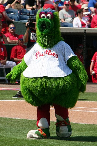Phillie Phanatic by Terry Foote/CC-BY-SA