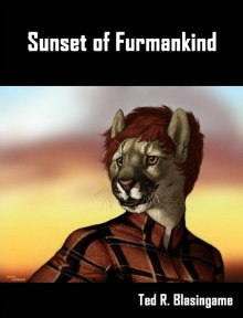 Sunset of Furminkind; cover by Ashley Leuthardt