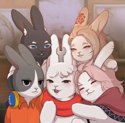 The rabbits of <i />LAPIN.