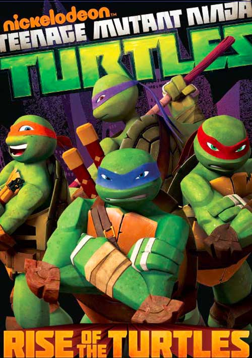 TMNT Rise of thee Turtles DVD