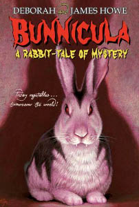 A book cover, showing a rabbit that looks similar to Dracula the vampire.