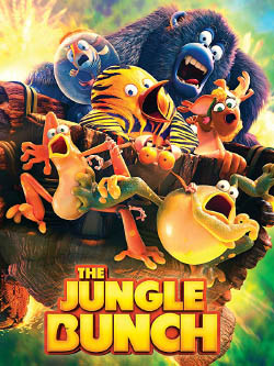 The film poster for The Jungle Bunch. (The frogs are sidekicks)