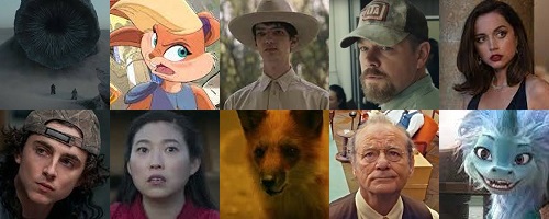 Top ten movies of 2021