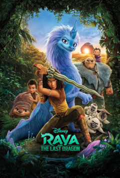 Raya and the Last Dragon characters in the forest