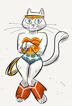 Cat Wonder Woman