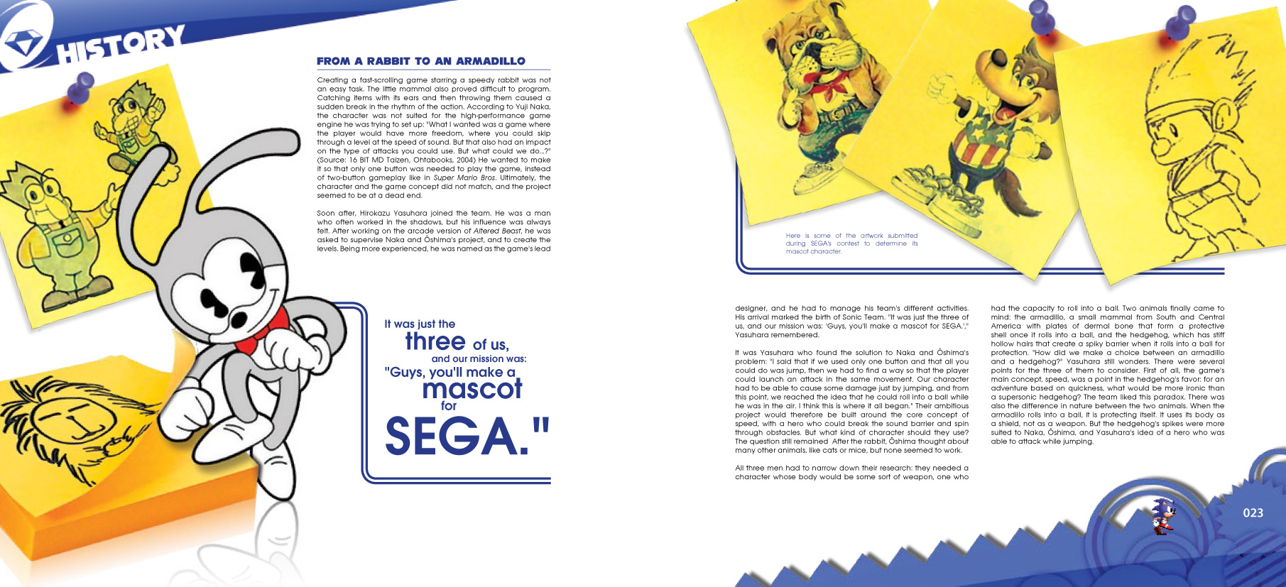 The History of Sonic the Hedgehog by Pétronille, Marc