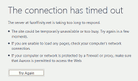 Fur Affinity connection timeout