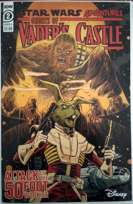 'Ghosts of Vader's Castle' A-cover, by Francesco Francavilla