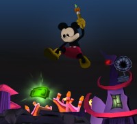 Wii Epic Mickey jumping