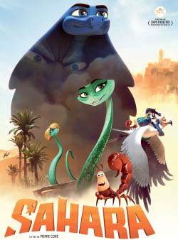 The movie poster for Sahara.